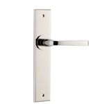 Annecy Lever - Chamfered Backplate