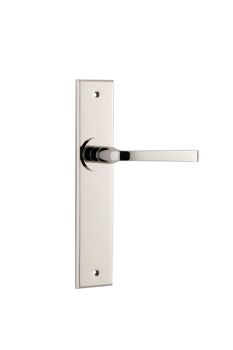 Annecy Lever - Chamfered Backplate