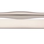 21079B - Sarlat Cabinet Pull with Backplate - CTC160mm - Satin Nickel