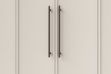 24071 - Puerto Cabinet Pull - CTC 450mm - Graphite PVD