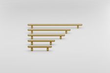 24030 - Puerto Cabinet Pull - CTC 128mm - Brushed Gold PVD