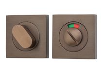 20111 - Privacy Turn With Indicator - Square - Signature Brass