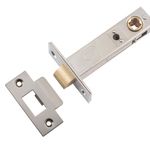 21509 - Hard Sprung Split Cam Tube Latch - 70mm Backset - Satin Nickel