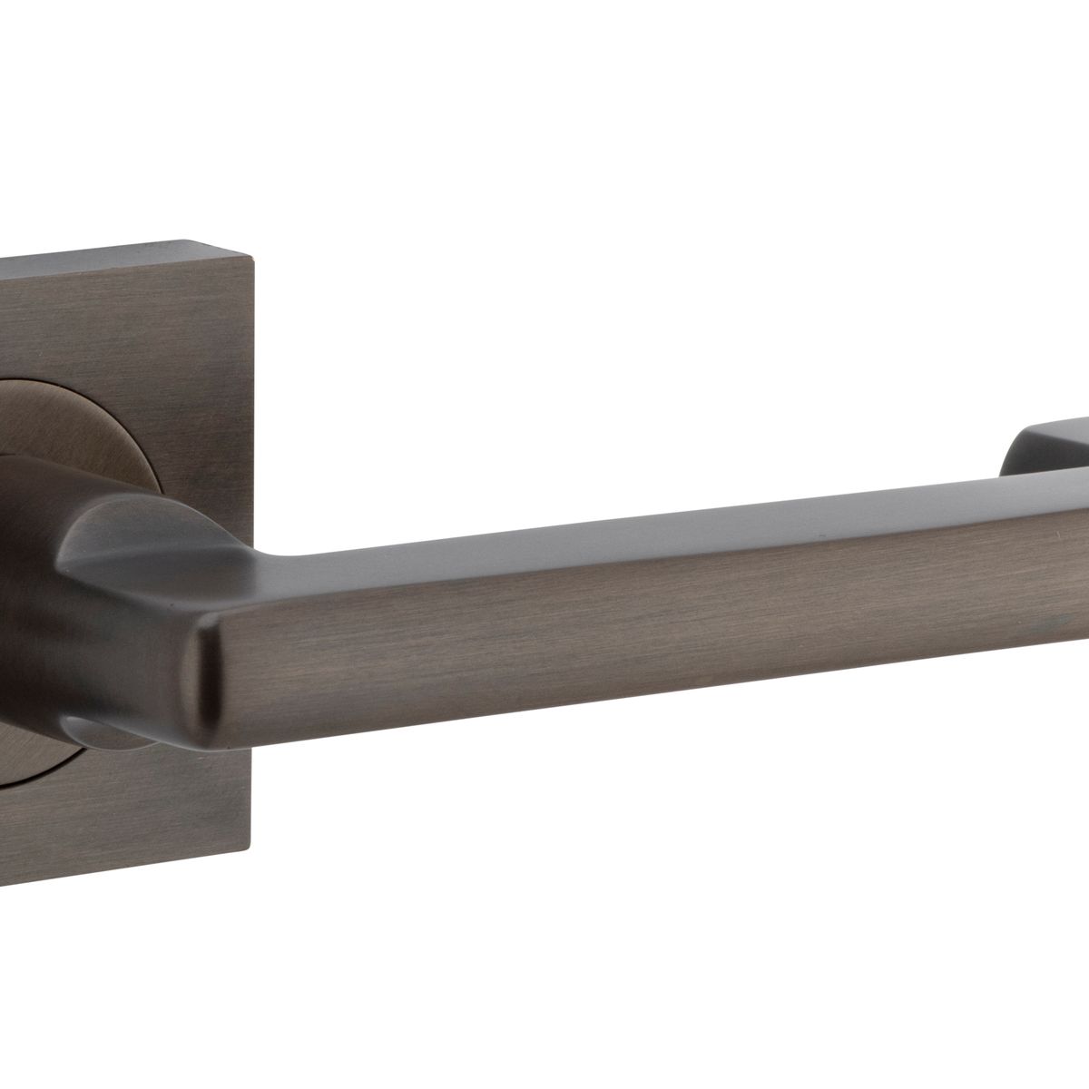 21171KIBPRIV60 - Baltimore Return Lever - Square Rose (Inbuilt Privacy) - Signature Brass - Privacy
