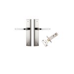 14244KPASS60 - Annecy Lever - Stepped Backplate Passage Kit - Polished Nickel - Passage