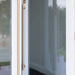 20729 - Helsinki Pull Handle - 900mm - Brushed Brass - Entrance