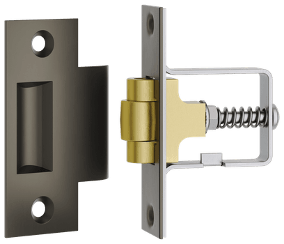 Roller Latch with Face Plate and Striker