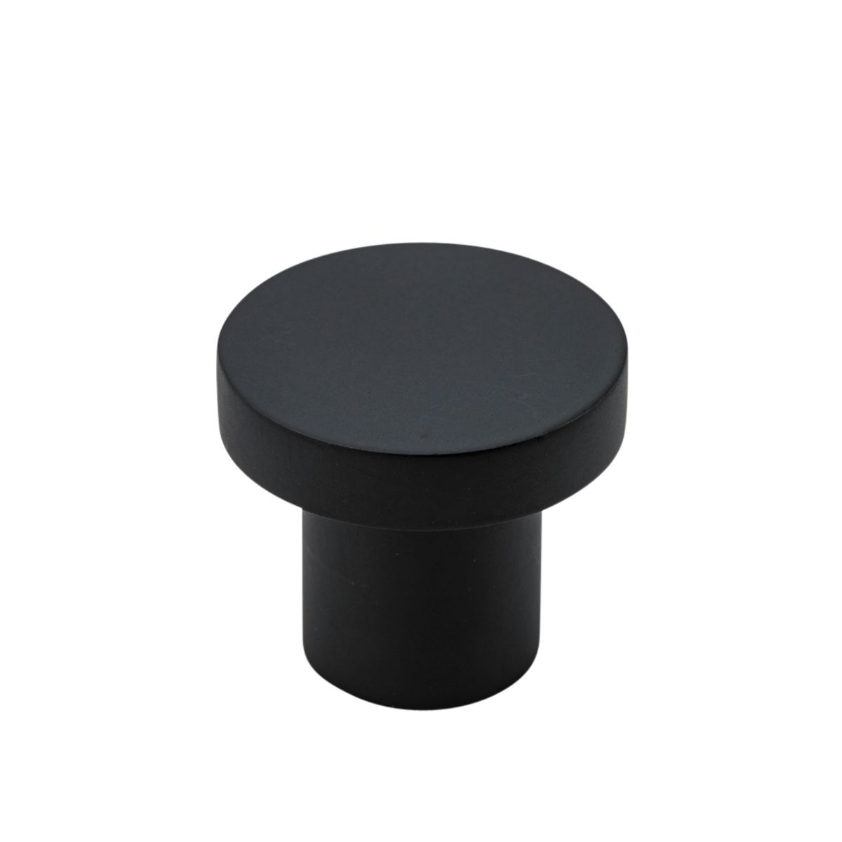 0498 - Osaka Cupboard Knob P28xD32mm - Matt Black