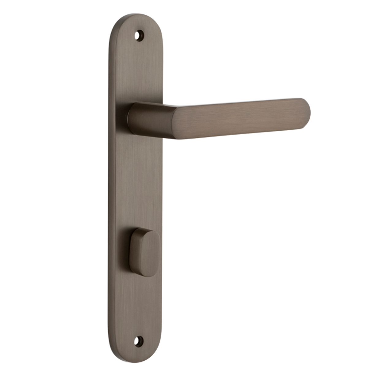10864P85 - Osaka Lever - Oval Backplate - Signature Brass - Privacy