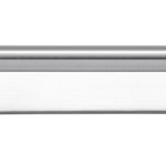 21015B - Helsinki Cabinet Pull with Backplate - CTC160mm - Brushed Chrome