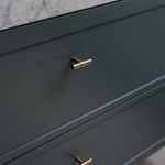 20986 - Helsinki T Cabinet Pull - Brushed Brass