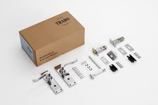 Victorian Lever - Long Backplate Privacy Set