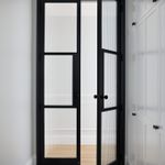0223 - Guildford Knob - Round Rose - Matt Black - Passage