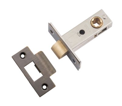 Hard Sprung Split Cam Tube Latch - 45mm Backset