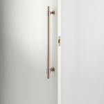 21859 - Roller Latch with Face Plate and Striker - Satin Nickel