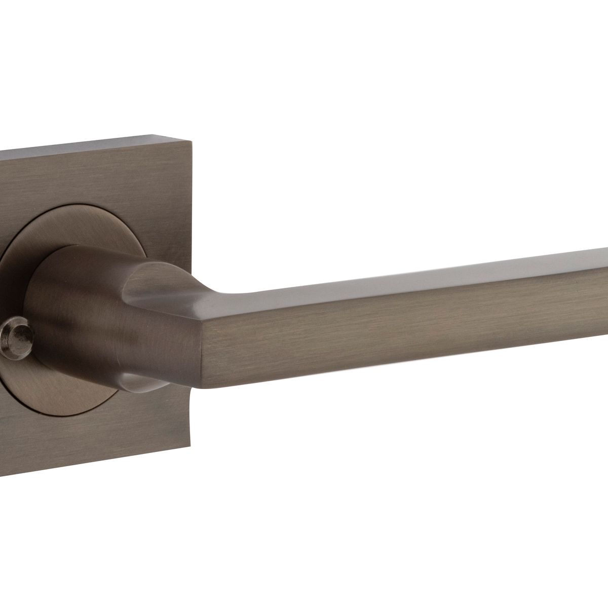 0271KIBPRIV60 - Baltimore Lever - Square Rose (Inbuilt Privacy) - Signature Brass - Privacy