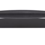 21083B - Sarlat Cabinet Pull with Backplate - CTC256mm - Matt Black