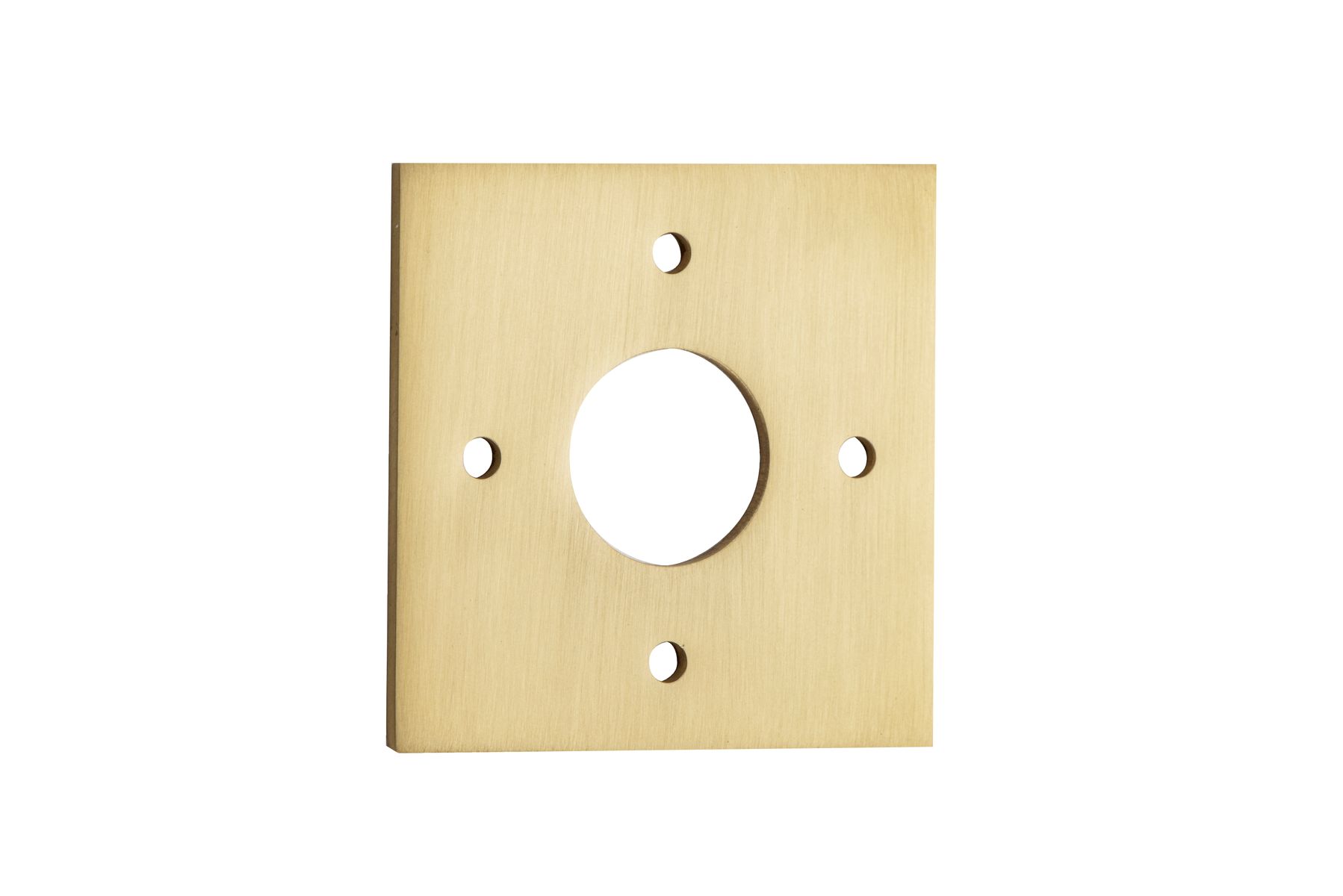 17126 - Adaptor Plate - Square - Brushed Gold PVD