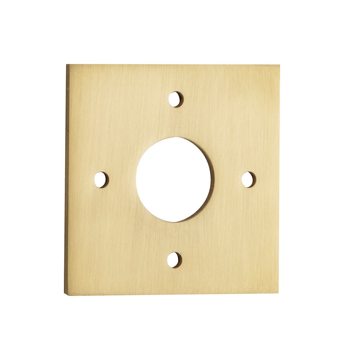 17126 - Adaptor Plate - Square - Brushed Gold PVD