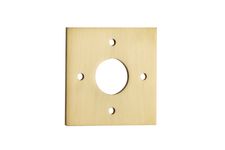 17126 - Adaptor Plate - Square - Brushed Gold PVD