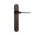 10770 - Como Lever - Oval Backplate - Signature Brass - Passage