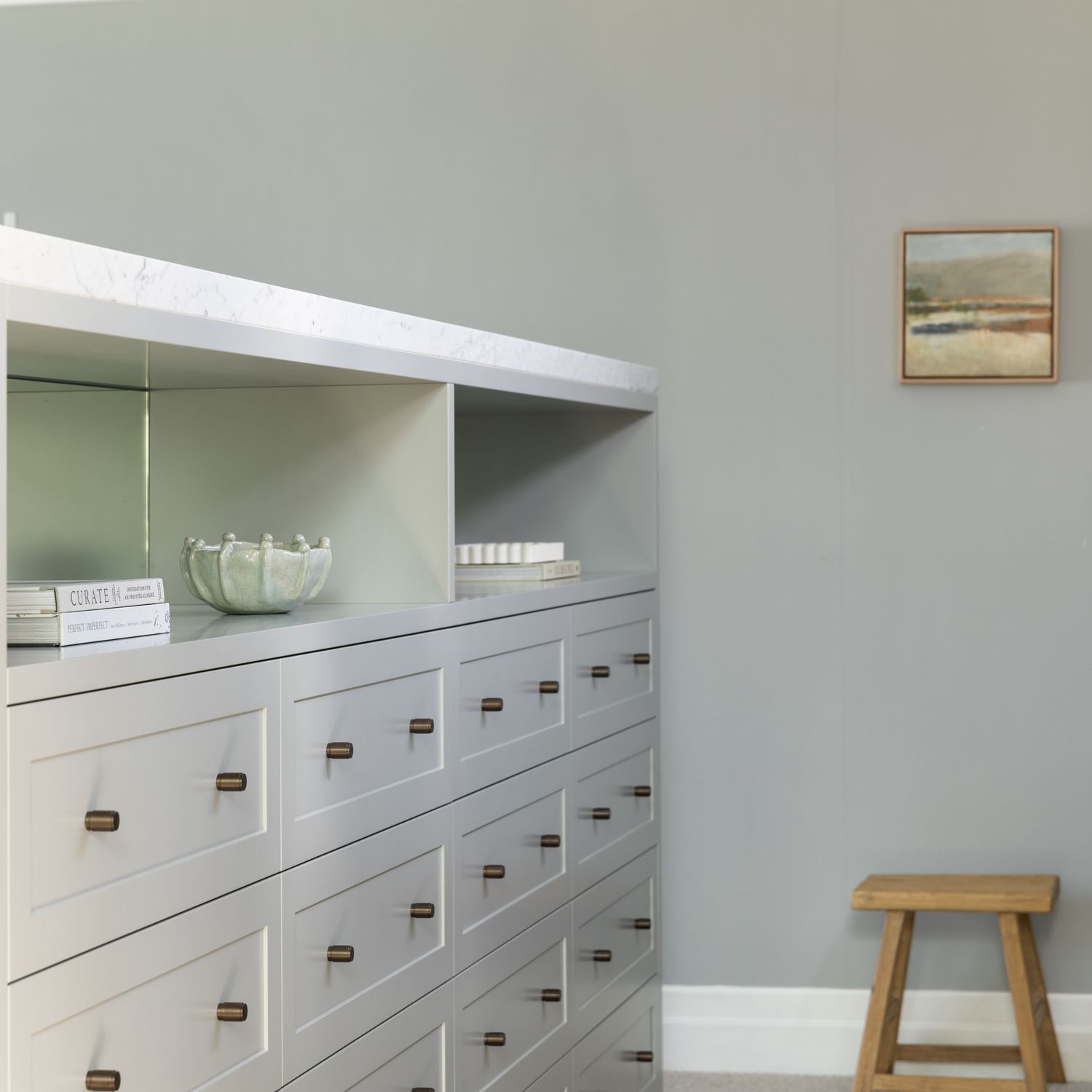 16926 - Berlin Cupboard Knob P28xD20mm - Graphite PVD