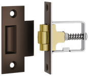 21853 - Roller Latch with Face Plate and Striker - Signature Brass