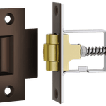 21853 - Roller Latch with Face Plate and Striker - Signature Brass