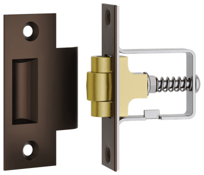 Roller Latch with Face Plate and Striker